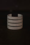 Parts of Four Spine Bracelet Collection Highly Handcrafted PS4-608-6-UAS-CSY 60mm Super Acid Silver PPOF20